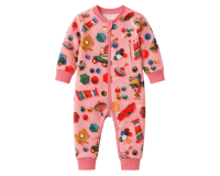 Sweatstoff FOLK + TOYS, Spielzeug, rosa, Hilco