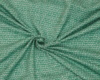 Sweatstoff FOLK + BEAR, Strickmuster, mintgrün, Hilco