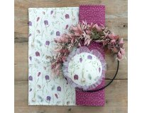 Baumwollstoff SCHACHBRETTBLUME, Acufactum