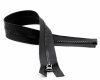 YKK wasserabweisender Outdoor Reißverschluss Kunststoffzahn, schwarz matt 65 cm