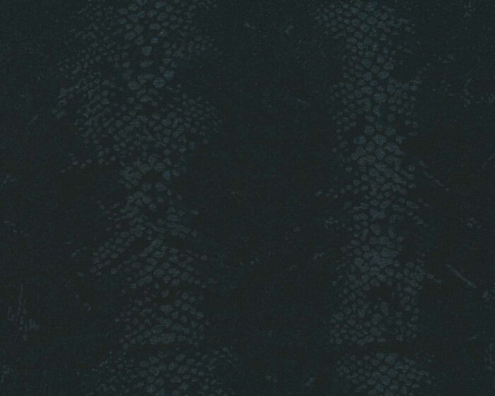 Romanit-Viskosejersey FILIPA, Schlangenhaut, schwarz, Hilco