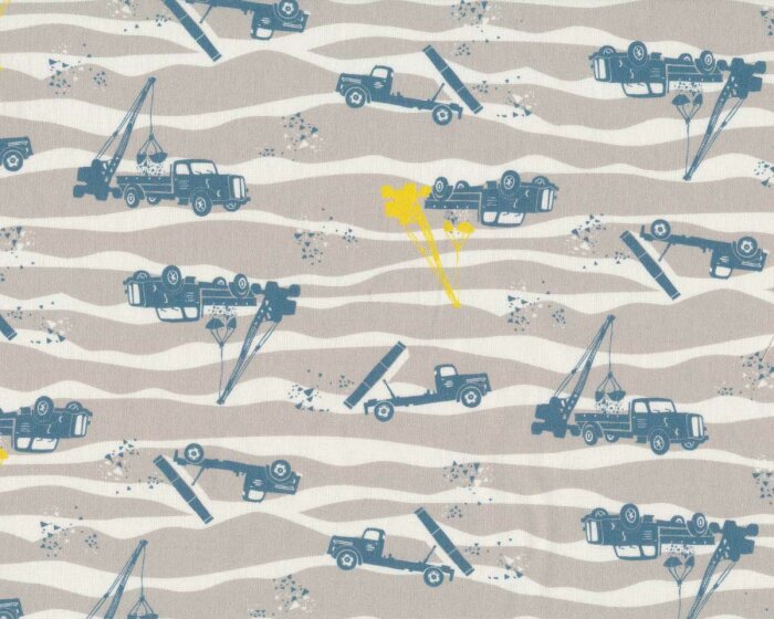 Westfalenstoffe JUNGE LINIE, Kipplaster, grau