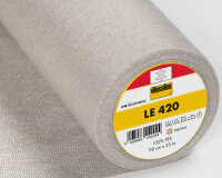 Bügeleinlage LE 420 für Lederverarbeitung, Vlieseline
