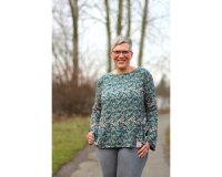 Damen-Schnittmuster Bluse, Tunika und Kleid LUCIA, Blaubeerstern