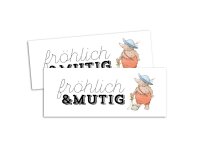 Web-Etikett FRÖHLICH & MUTIG, Acufactum