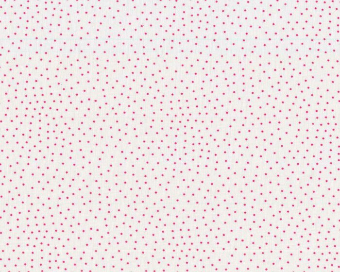 Westfalenstoffe CAPRI, Pünktchen, weiß-pink