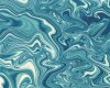 Sweatstoff FLUID, Marmormuster, blau, Hilco