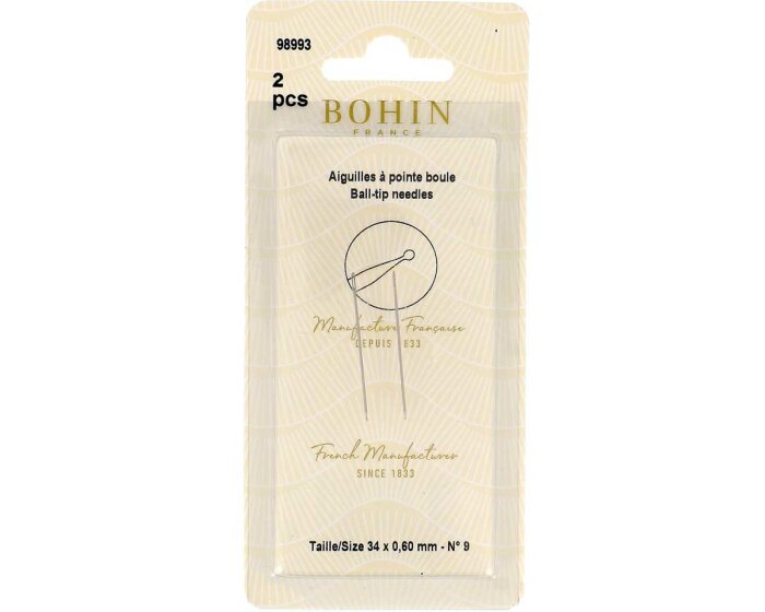 Nadeln mit Kugelspitze POINTE BOULE, Bohin
