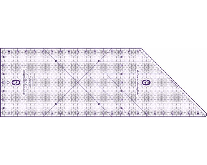 Quiltlineal MITERING RULER, 8 x 24 Inch, Marti Michell