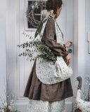 Leinenstoff, schwarz meliert, Acufactum