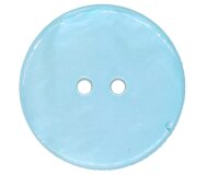 Glänzender Muschelknopf RIVER SHELL, Perlmuttoptik...