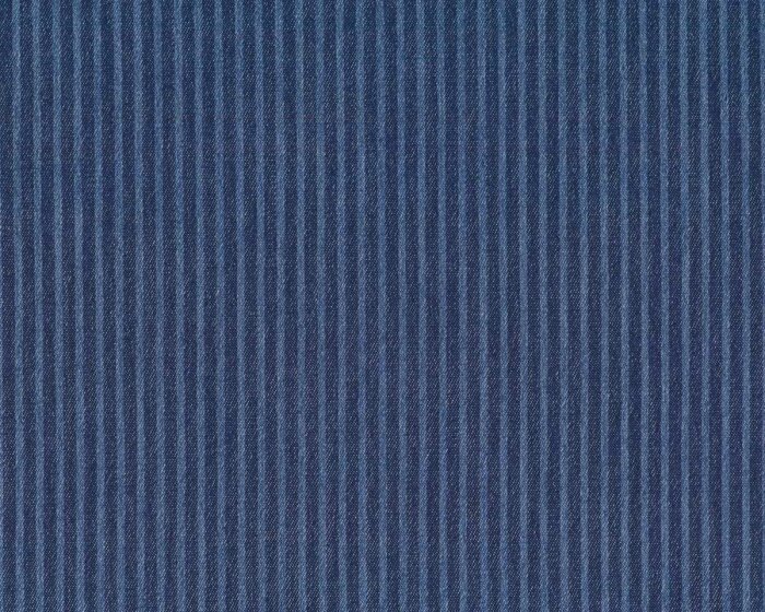Viskosestoff CHIARA, Streifen, dunkelblau, Toptex