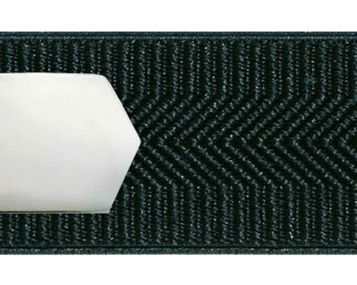 Hosenträger CLASSIC, Fischgrat, 120 cm x 3 cm, Prym schwarz