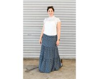 Damen-Schnittmuster Maxirock, lillesol women No.81