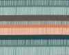Baumwolljersey COZY STRIPES, Streifenmuster, petrol, Lycklig Design