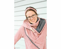 Cord-Nickistoff JUNA, rot