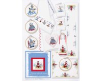 Stickvorlage: Meeresbrise, Lindners Kreuzstiche