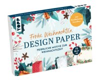 Papierblock: Frohe Weihnachten, Design Paper, TOPP