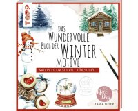 Zeichenbuch: Das wundervolle Buch der Wintermotive, TOPP