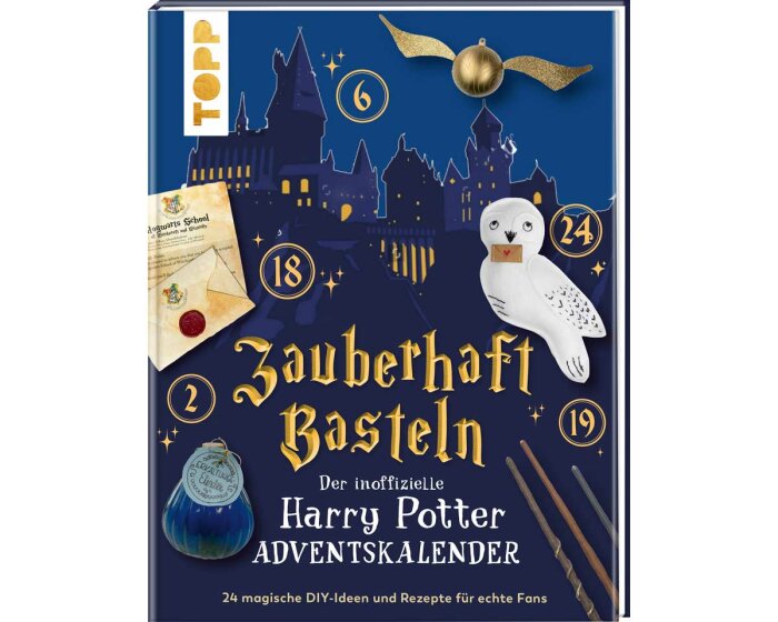 Adventskalender-Bastelbuch: Harry Potter - Zauberhaft basteln, TOPP