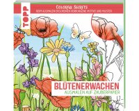 Malbuch: Colorful Secrets - Blütenerwachen, TOPP