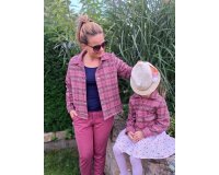 Damen-Schnittmuster Hemdjacke FLO, fadenkäfer