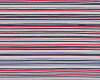 75 cm Reststück Baumwolljersey AVALANA MULTI STRIPE, Streifen, rot-blau