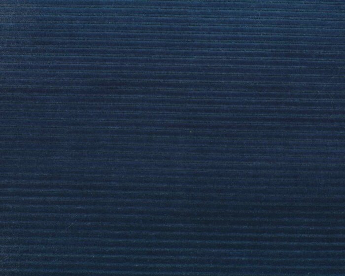 Cord-Nickistoff CHRIS, Quer-Rippen, dunkelblau
