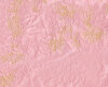 55 cm Reststück Bestickte Dupion-Seidenstoff, Bäume, rosa, Toptex
