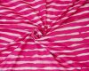 Baumwolljersey INKY STRIPE, Streifen, fuchsia-pink, Hilco