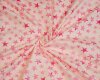 Baumwolljersey INKY STAR, Seesterne, rosa-pink, Hilco