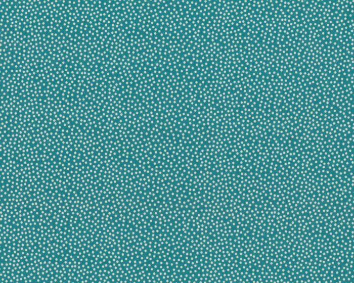 Baumwoll-Popeline EMILIE, Pünktchen, petrol, Hilco