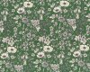 Baumwoll-Popeline EMILIE, Blumen, moosgrün, Hilco