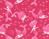Baumwolljersey INKY MERMAID, Meerjungfrau, fuchsia-pink, Hilco