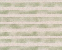 Baumwolljersey DINO STRIPE, Streifen, beige-grün, Hilco