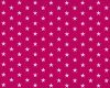 50 cm Reststück Beschichteter Baumwollstoff, Laminat STELO, Sterne, pink