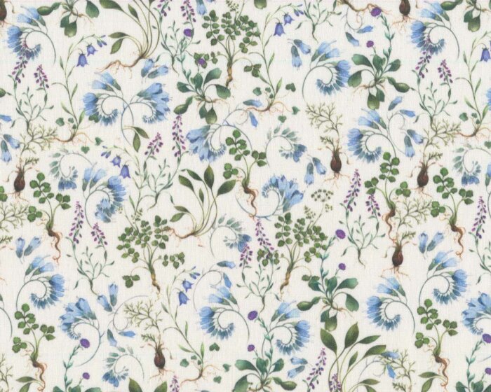 Baumwollstoff FEINE FLORA, Sophia Drescher, Acufactum
