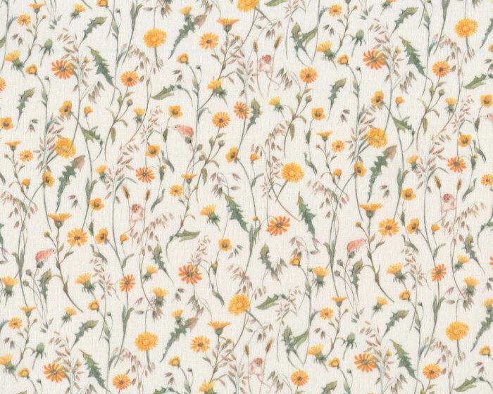 Baumwollstoff WIESENBLUMEN, Sophia Drescher, Acufactum