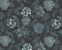 70 cm Reststück Baumwolljersey AVALANA SUCULENTA,...