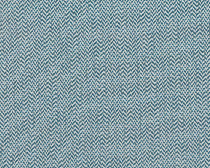 Jacquard-Baumwollstoff FISCHGRÄT, blau, Acufactum