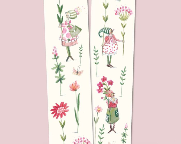 Webband BLÜTENGLÜCK von Acufactum