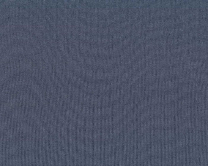 Bündchen-Stoff FEINRIPP LIGHT, dunkles taubenblau, Swafing