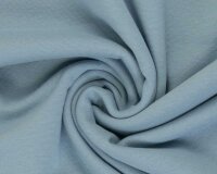 Bündchen-Stoff FEINRIPP LIGHT, gedecktes hellblau, Swafing