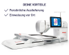 BERNINA 990 Stick- und Nähmaschine mit Stickmodul XL