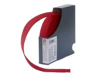 Gurtband für Rucksäcke, 4 Farben, Prym rot 25 mm