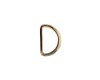 D-Ringe aus Metall ANILLO in gold, silber und schwarz gold 26 mm