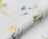 Dekostoff SPRING, Blumen, Überbreite, Saum & Viebahn