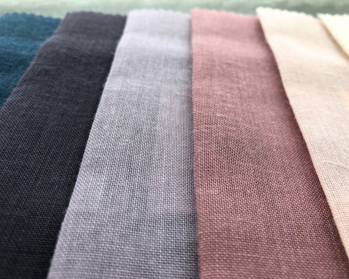 Schwer entflammbarer Dekostoff YORK, halbtransparent, Überbreite, Saum & Viebahn