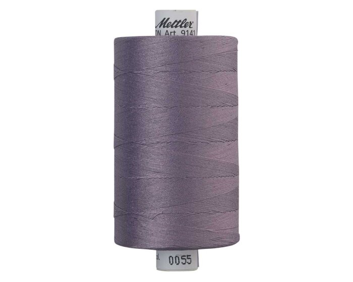 Maschinen-Quiltgarn SILK FINISH COTTON No.40, 1000 m, Mettler 0055