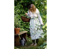 40 cm Reststück Baumwollstoff KRÄUTERLIEBE, Acufactum